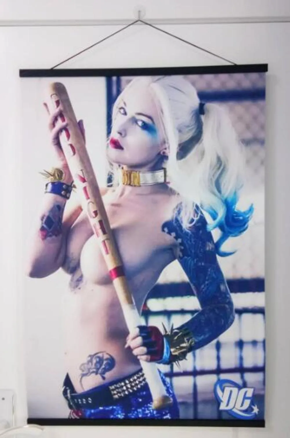 Margot Robbie Quinn Suicide Squad Nowy płótno plakat na ścianę Pokój pokój 24x36inch7820257