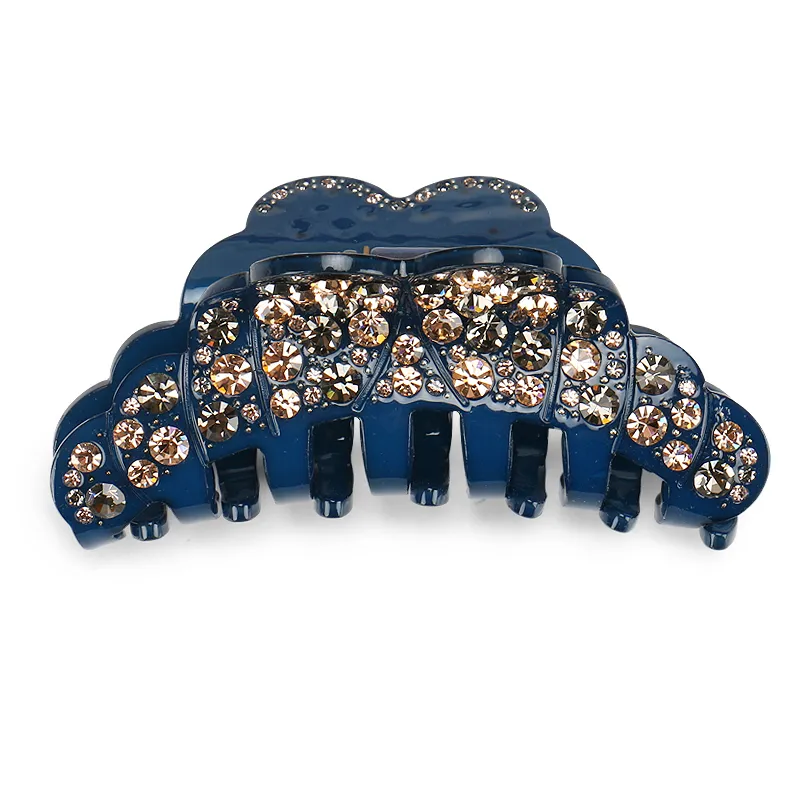 High Quality Expensive rhinestone headband acrylic clip for wedding fashion jewelry party hair claw 501236o