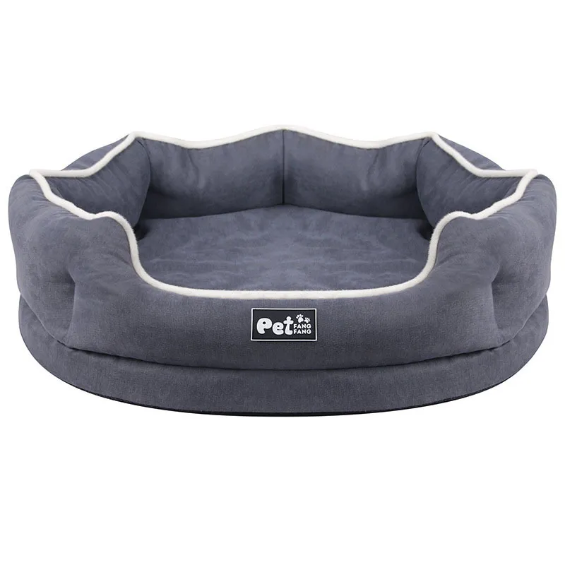 Memory Foam Dog Bed For Small Large Dogs Winter Warm Dog House Mjuk avtagbar husdjursbädd Soffa andas alla årstider valp kennel w0329y