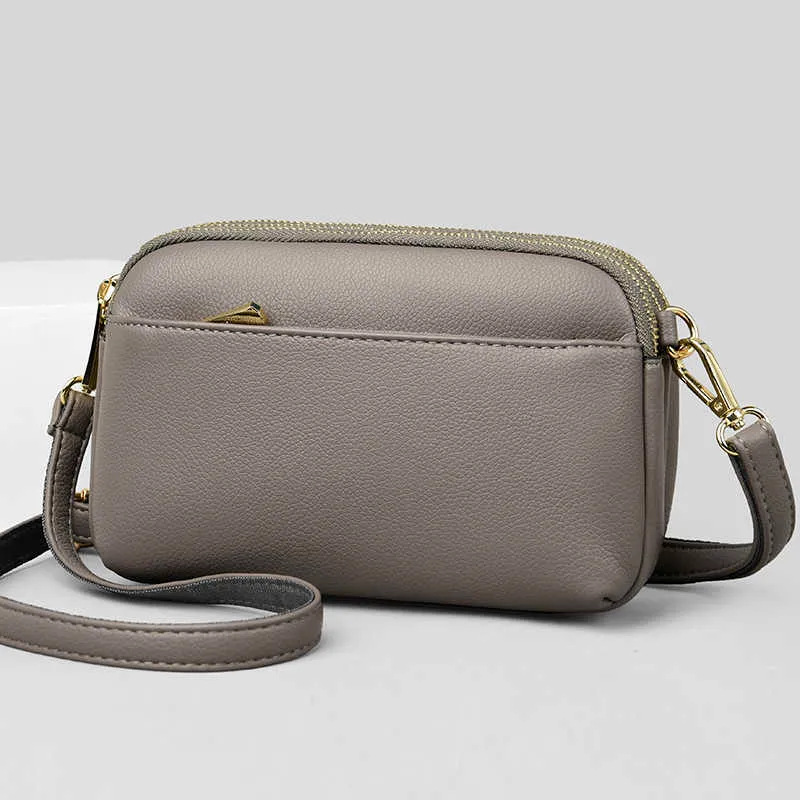 Högkvalitativ handväska Läder Lyxig handväskor Kvinnor Axel Valentine Väskor Designer Crossbody Väska för Fashion Female Messenger Bag