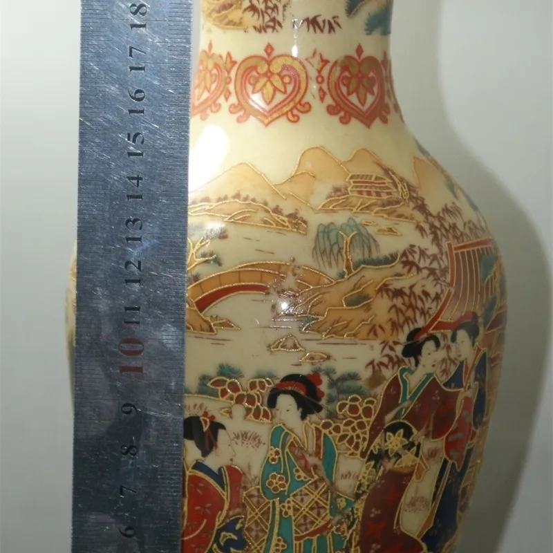 Feines altes China-Porzellan, bemalte Vasen aus altem Glasurporzellan, bemalte Vasen aus Porzellan zum Sammeln, LJ201209198Z