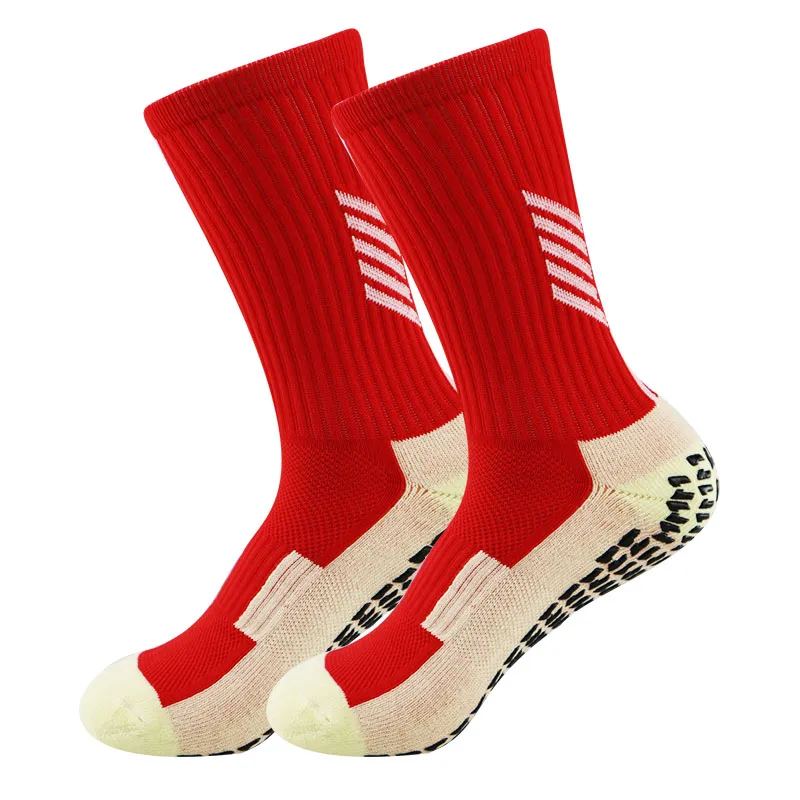 Футбольные тренировочные носки короткие трубки мужское полотенце полотенце против скольжения с утолщенной средой и длинными игровыми носками, устойчивыми к трениям, 7966202