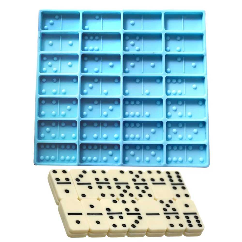 Parlak domino silikon epoksi reçine kalıp kek kalıp fondan kalıplar kek dekorasyon araçları çikolata fondan aletler sabun kalıp diy 20105893394