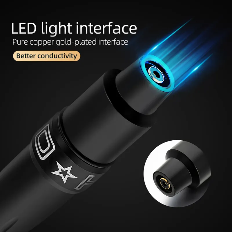آلة الوشم XNET Professional Pens Pen Supply With Amazing With LED LED Deriment Makeup Eyeliner for Body 220829