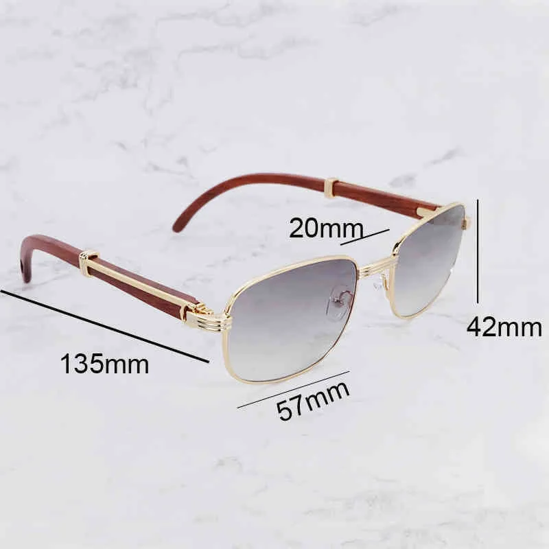 2024 Fashion Off Luxury Designer de luxe Nouveaux lunettes de soleil pour hommes et femmes au large des accessoires pour hommes en bois rétro