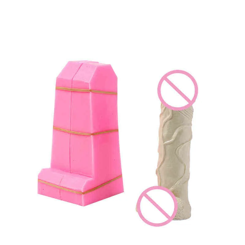 Molde de silicone em forma de pênis para homens, forma de sabão 3d para adultos, forma para decoração de bolo, resina de chocolate, vela de gesso, sexy, grande órgão masculino 2192z