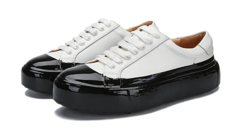 Ny stil äkta läder Ökning Board Skor för män Casual Shoe Speats upp andningsbara högkvalitativa mänskor