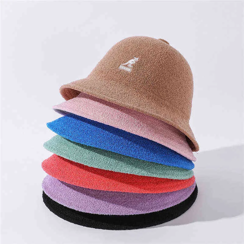 ブランドデザイナー春の夏の帽子女性のバケツの帽子ユニセックスカジュアルな太陽の帽子s m l y220303