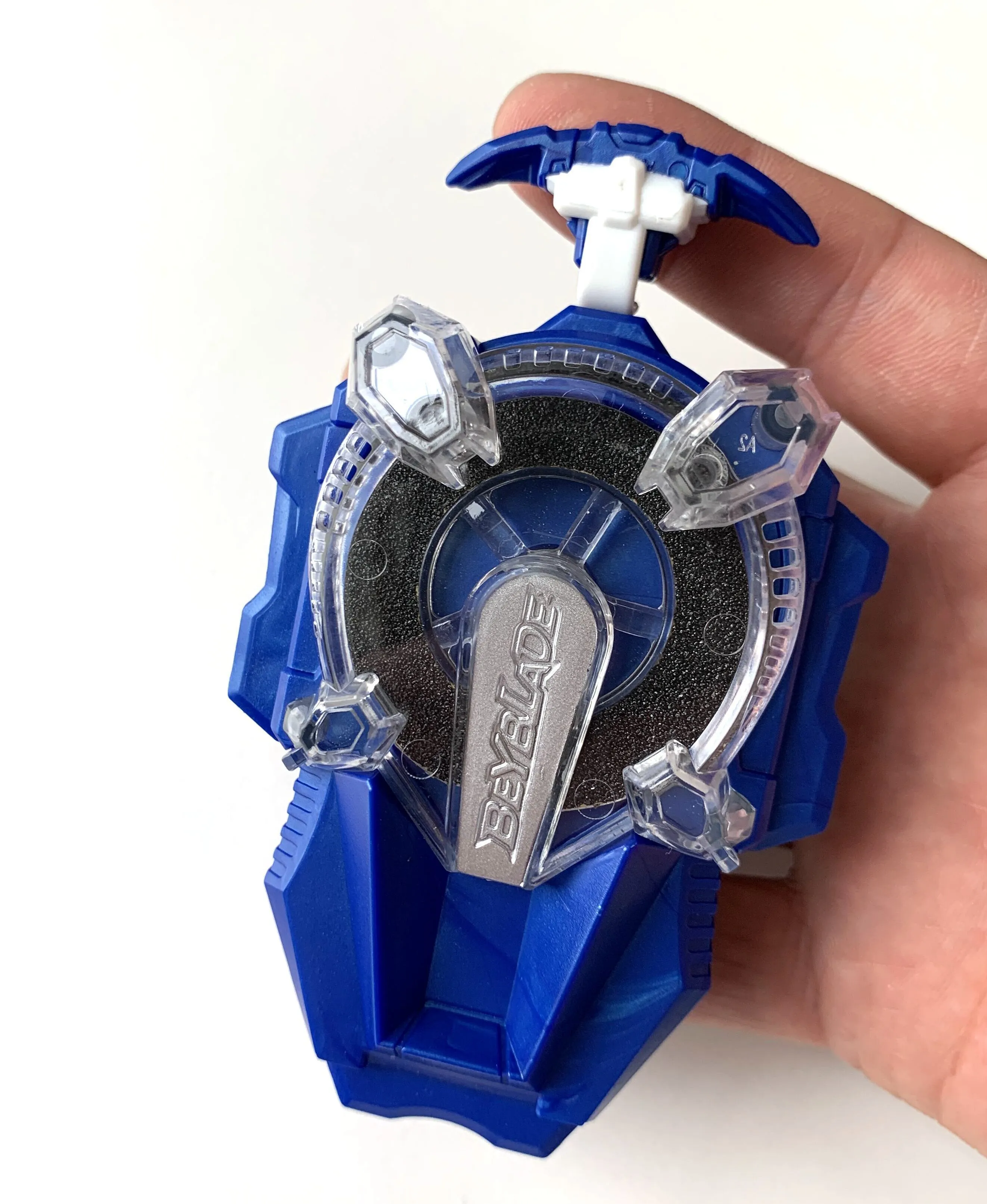 Takara Tomy Bayblade Super King Gyroscope B166 Blue Spark Beyblade Burst Launcher Toys For Children Boys LJ20121625751907691