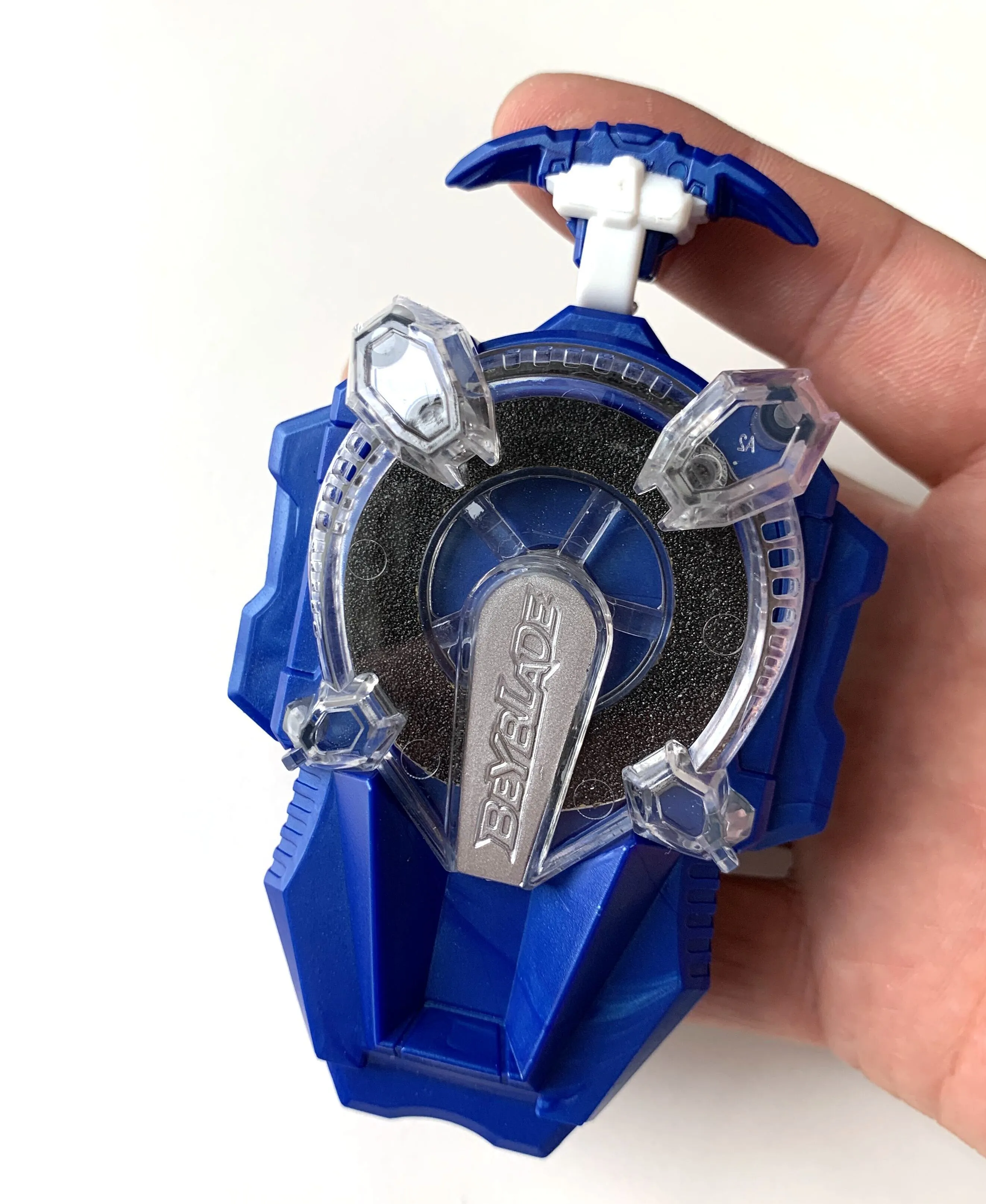 Takara Tomy Bayblade Super King Gyroskop B166 Blue Spark Beyblade Burst Launcher Spielzeug für Kinder Jungen LJ20121625751907691
