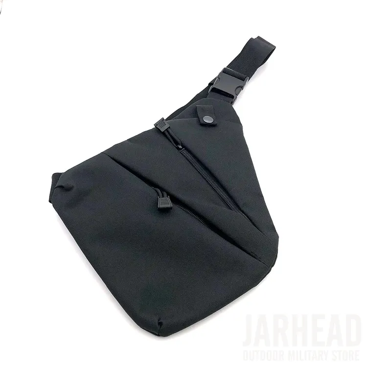 Multifunctional Concealed Tactical Storage Gun Bag Holster Men's Left Right Nylon Shoulder Bag Anti-theft Bag Chest Hunting