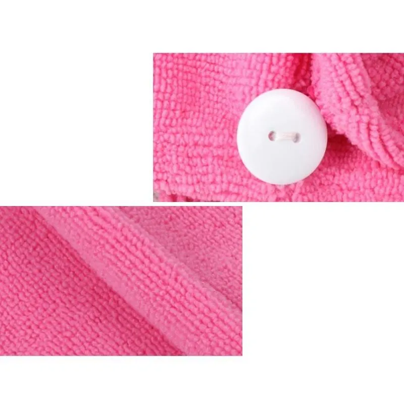 Toalha de banho de microfibra cabelo seco de secagem rápida mulheres tampão de chuveiro macio chapéu turbante ferramentas de banho
