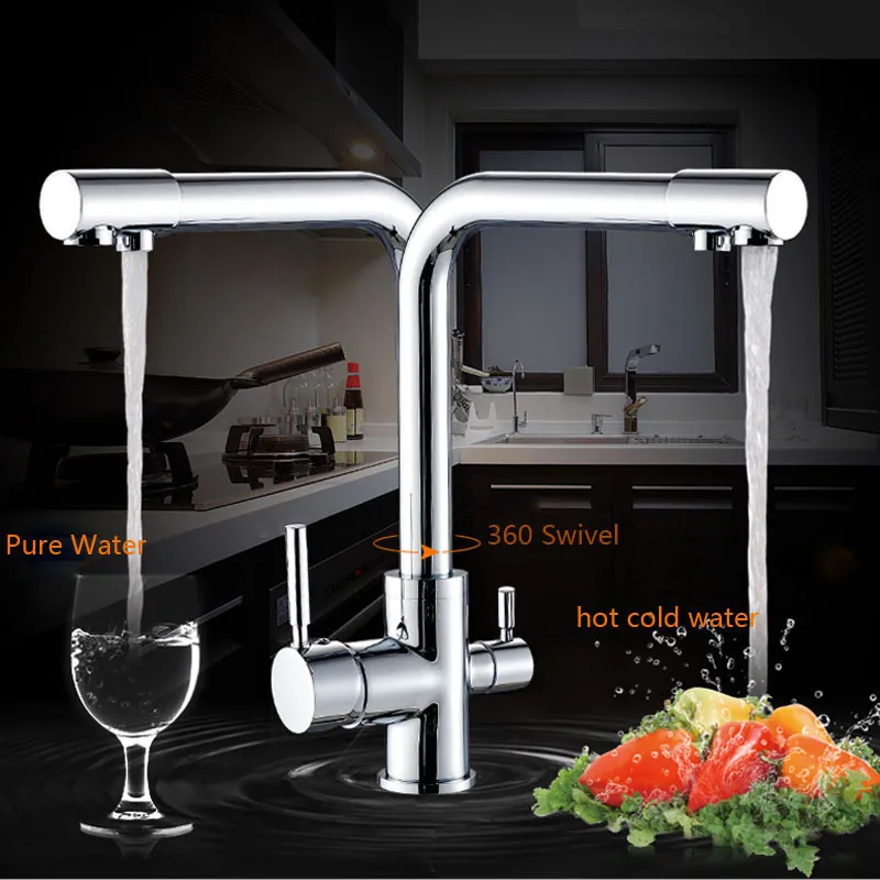 ULGKSD-Purified-Kitchen-Faucet-Deck-Mount-Brass-Drinking-Washing-Water-Spout-Dual-Handle-Purification-Sink-Mixer