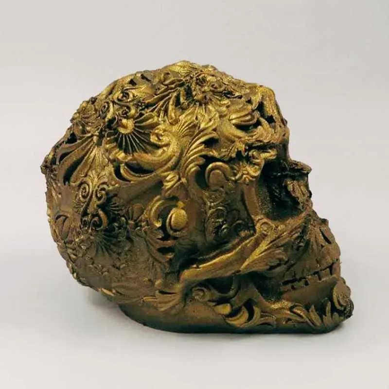 3D Üç Boyutlu Rölyef Çiçek Kafatası Silikon Kalıp Yapımı Mum Reçine Kalıp Çikolatalı Kek Dekorasyon Yemek Kalıp 2201108140501