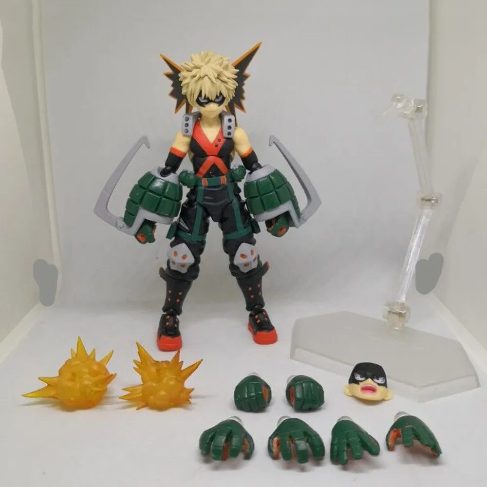 My Hero Academia Antieme Figures Bakugou Katsuki 443 PVC Toys Action Movable Boku no Hero Academia Colleturine Collection Model Doll 21309348