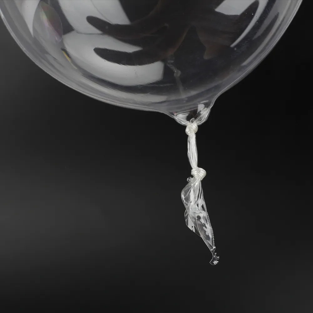 50 10 18 24 36インチしわのボボ透明な透明な風船キッズ結婚式の装飾ヘリウムエアバースデーパーティー装飾1022328