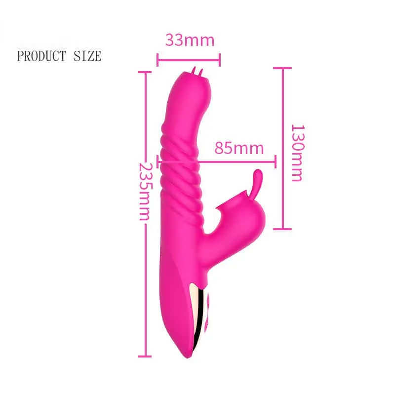 NXY vibrateurs faux pénis masturbation bâton massage des femmes silicone électrique auto Wei pistolet produits de sexe vibrant 0222