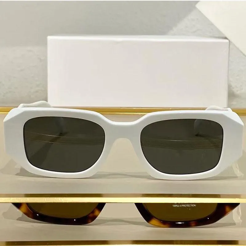Occhiali da sole da donna PR 17WS occhiali da festa firmati da donna stile scenico top di alta qualità Moda linea tridimensionale concavo-convessa303f