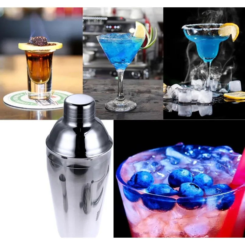 Utensili da bar Miscelatore shaker cocktail in acciaio inossidabile ecologico da 550 ml Accessorio bar di alta qualità jllPxO bdebag241d