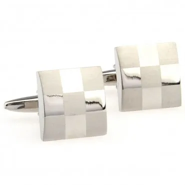 Prix usine French Sleeve Men's Cufflinks Cuff Plaid expert design Quality Latest Style Original Status