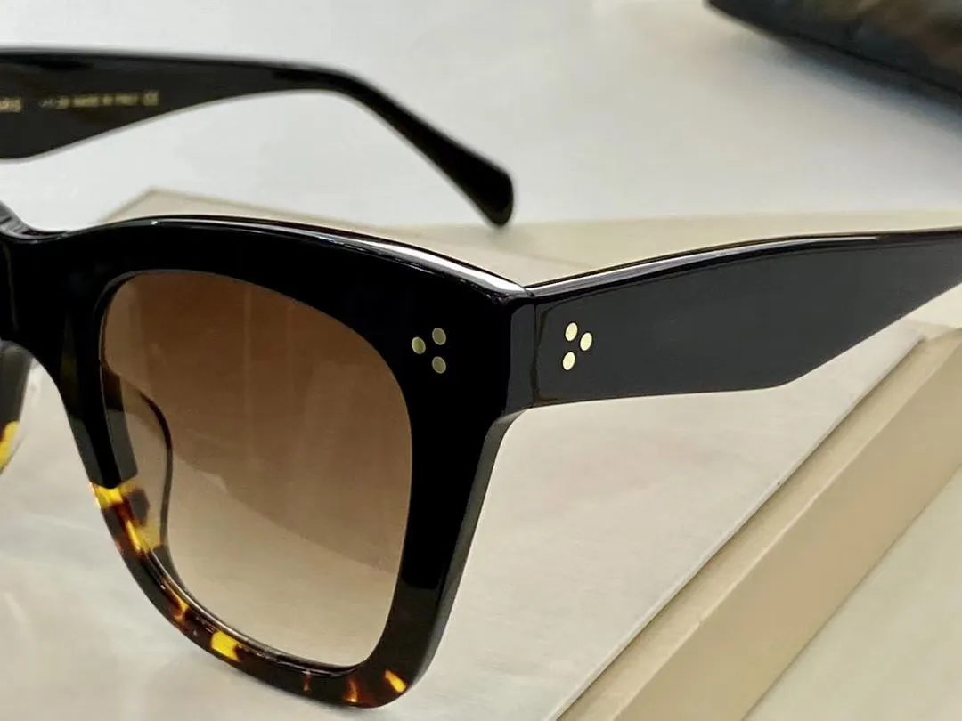 Модные солнцезащитные очки «кошачий глаз» для женщин, черные, коричневые, черепаховые, с градиентом, квадратный дизайн, солнцезащитные очки с УФ-защитой и Box262x
