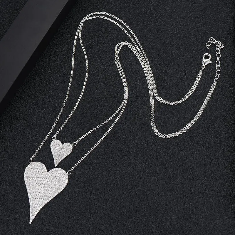 Cadeau de fête des mères à la mode délicat collier ras de cou initial personnalisé coeur empilable colliers pour femmes petite amie femme gif327S