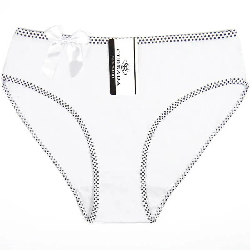 Currada / Black Panties Plus Storlek Bomull Underkläder Kvinnor Briefs Underkläder Solid Panty Kvinna Intima XXL XXXL XXXXL 220311