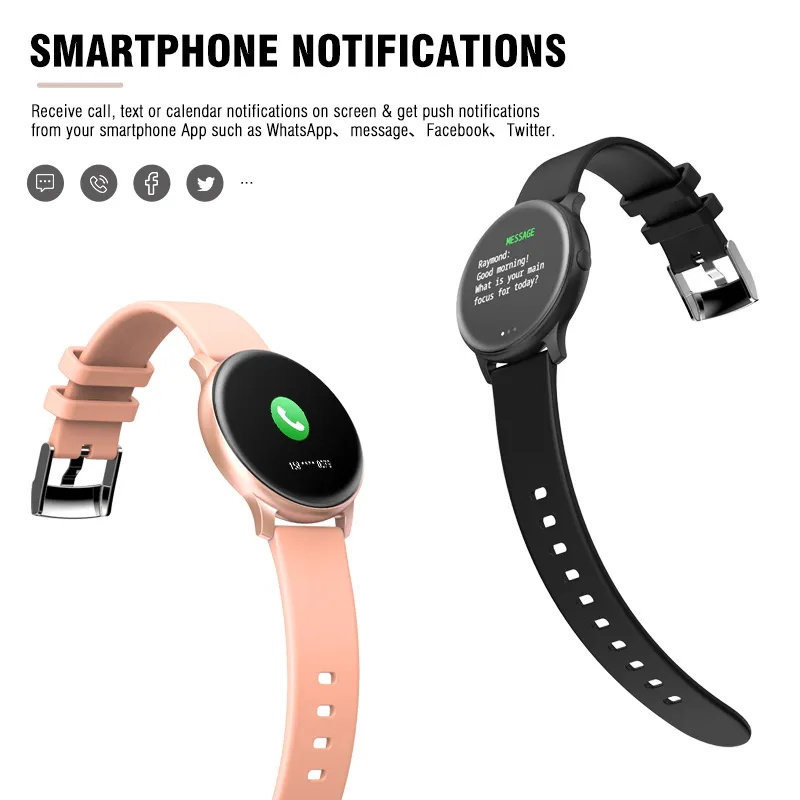 KW19 Smart Watch Waterproof Blood Pressure Heart Rate Monitor Fitness Tracker Sport Intelligent Wristbands For Andriod Ios with Retail Box