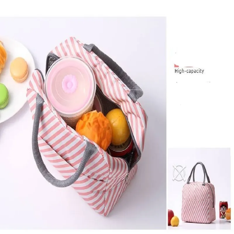 Bento bag or Lunch bag Thickened aluminum foil insulated lunch box T200530