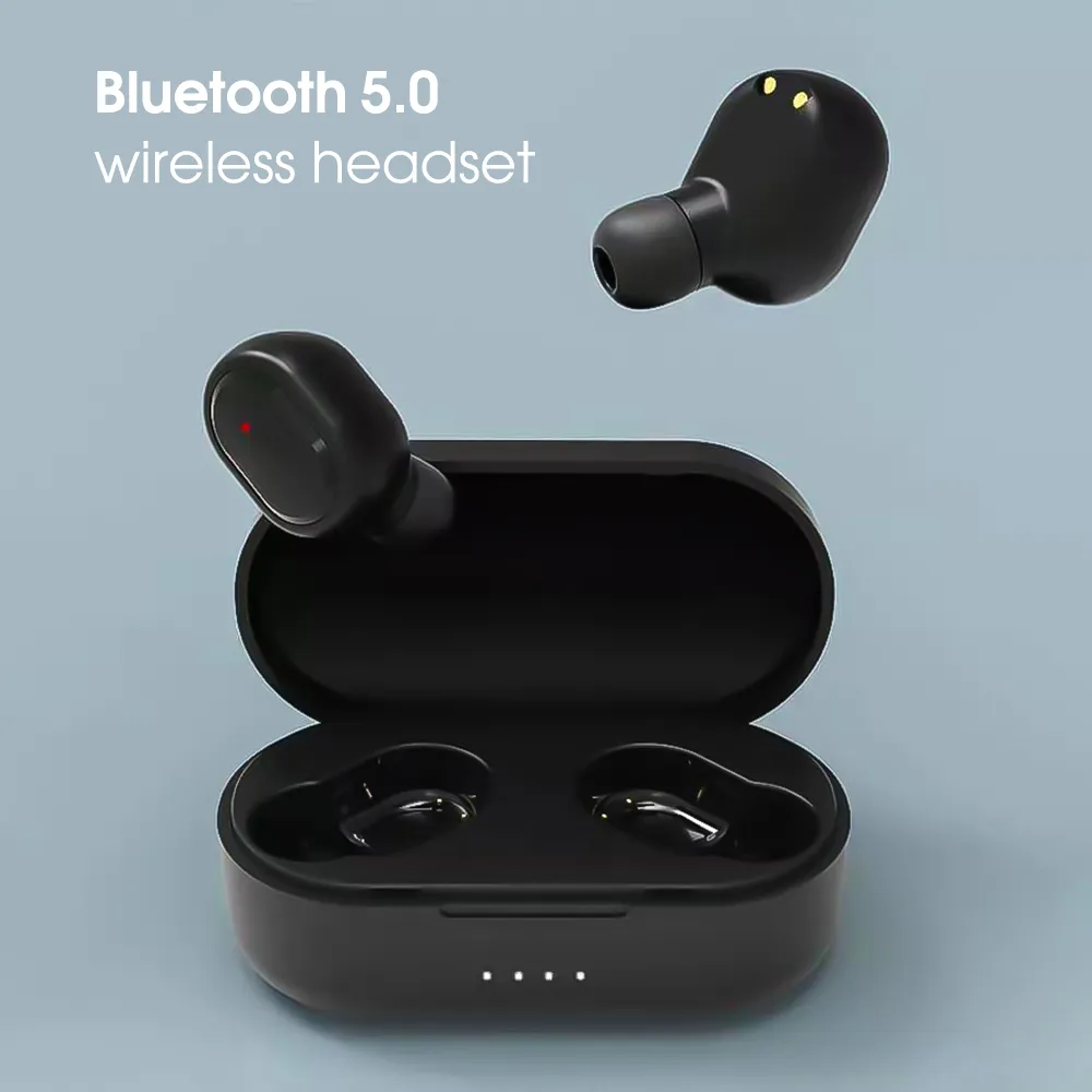 HIFI TWS Bluetooth Earphone M1 Waterproof IPX6 V50 Earphones Wireless Headphones For Android IOS With 350mAh Charging Box2864964