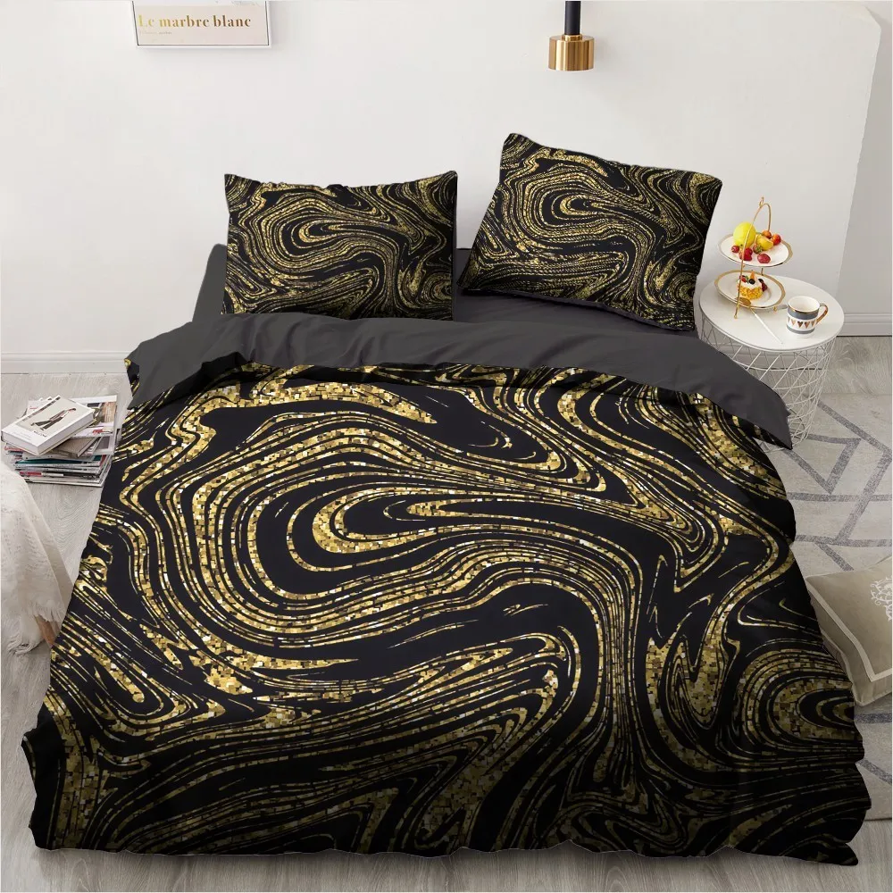 Marbling 018-Black