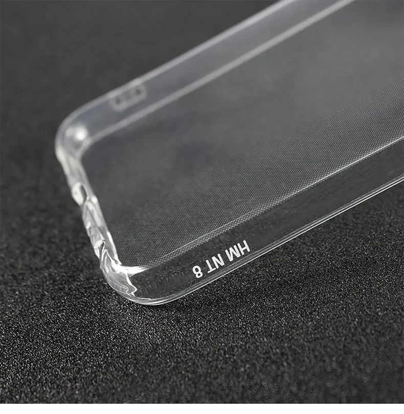 Hüllen für Redmi 6 6A 7 7A 8 8A GO S2 Transparente Silikonhülle für Xiaomi Redmi Note 8 5 6 7 8 Pro Klare weiche TPU-Rückseite