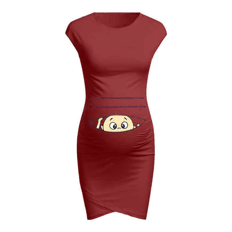 Women Pregnant Maternity Clothes Nursing Dress Baby Pregnancy Dresses Breastfeeding Clothes Ropa Embarazada G220309