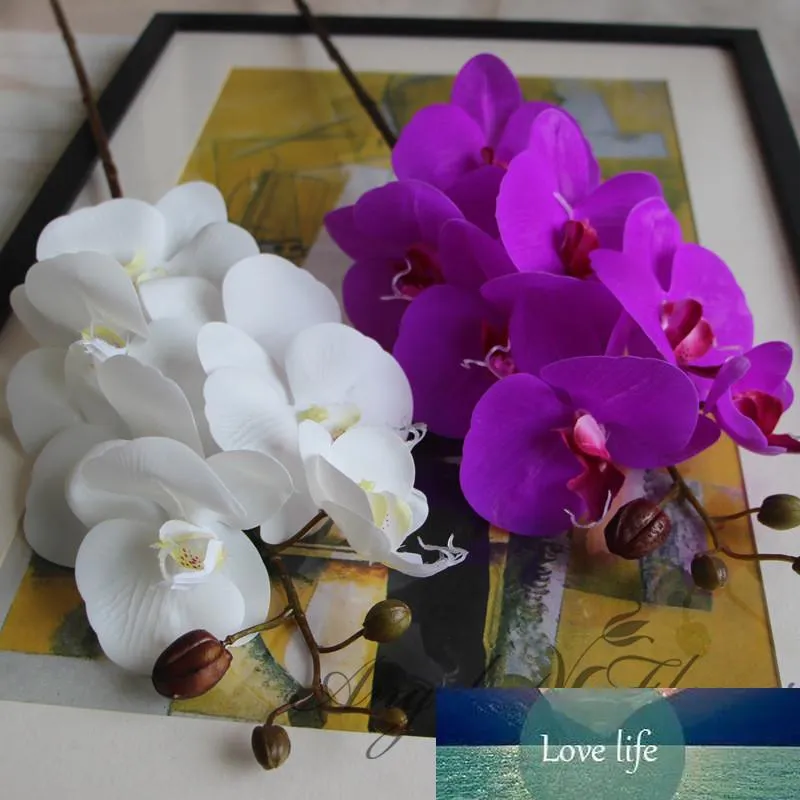 / fleurs artificielles Real Touch artificielle papillon orchidée papillon orchidée pour la nouvelle maison maison mariage festival décoration2562