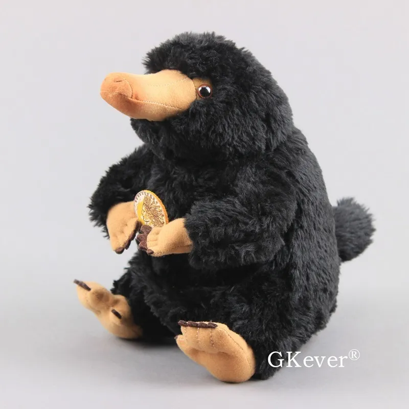 20 cm Fantastiska djur och var man hittar dem Niffler Collector's Plush Toys Peluche Black Duckbills fylld Animal Doll Kid G295C