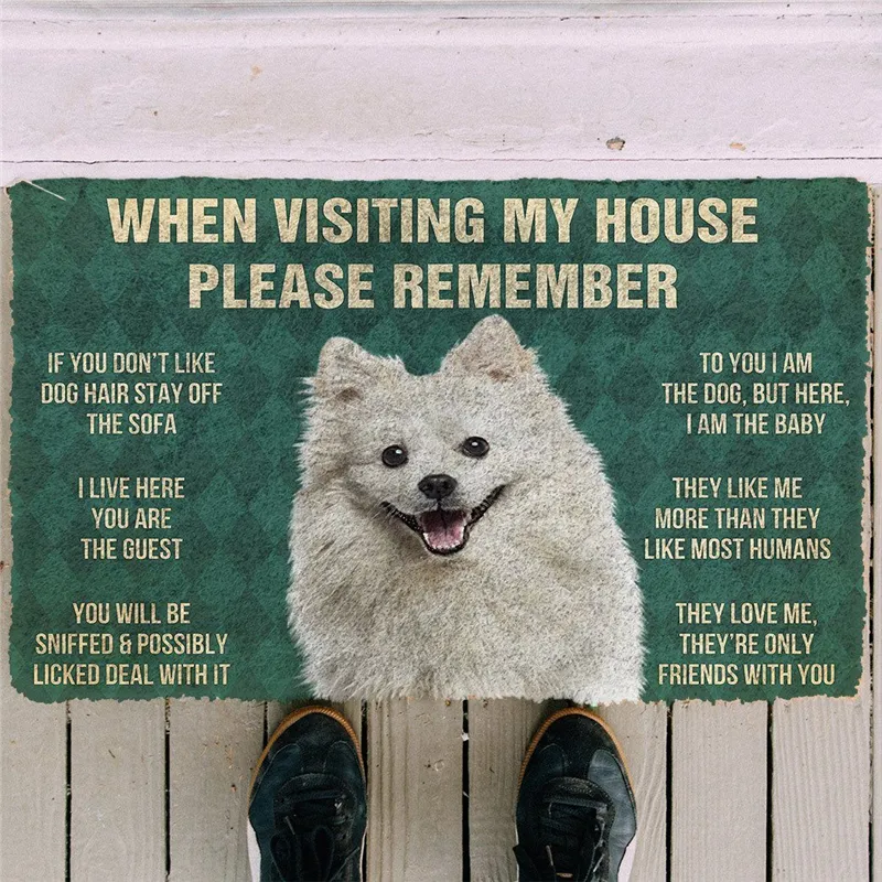 Pamiętaj American Staffordshire Terrier Psy Wycieracz Dekor Dywan Dywan Miękki Flanel Non-Slip Do Sypialni Porch 220301