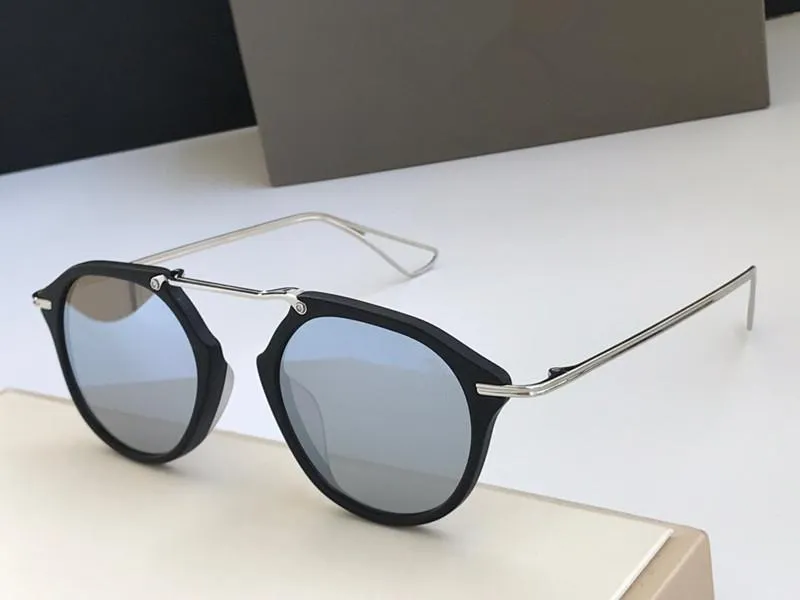 Novos óculos de sol para homens, modelo vintage, óculos de sol estilo koh fshion, armação redonda, lente uv 400, vem com estojo, venda de alta qualidade, st2871