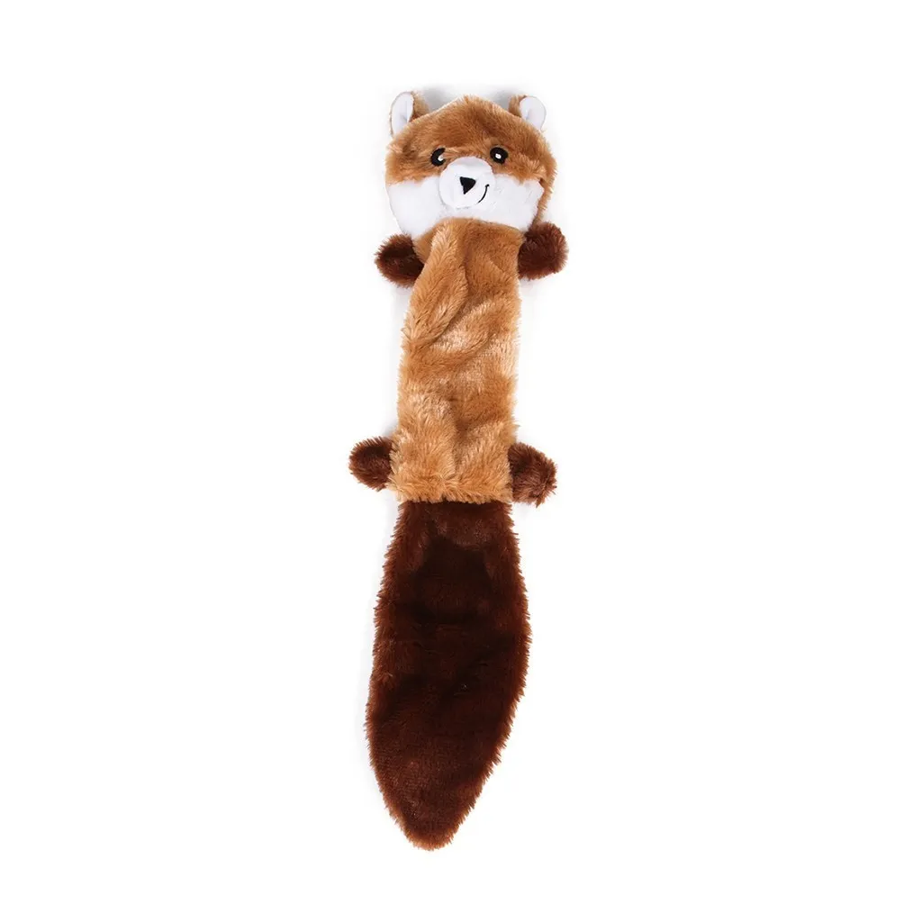 Dogtoy Play Zabawny Pet Puppy Chew Squeaky Pluszowe Sound Toys Raccoon Squirrel 3szt Wsparcie Dropshipping Fe3 LJ201125