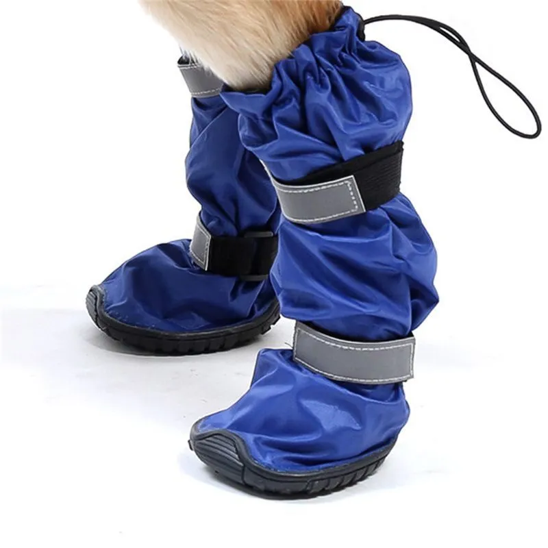 Chaussures de sport antidérapantes pour grands chiens, bottes d'hiver imperméables pour chiens de compagnie pour Pitbull G 201109