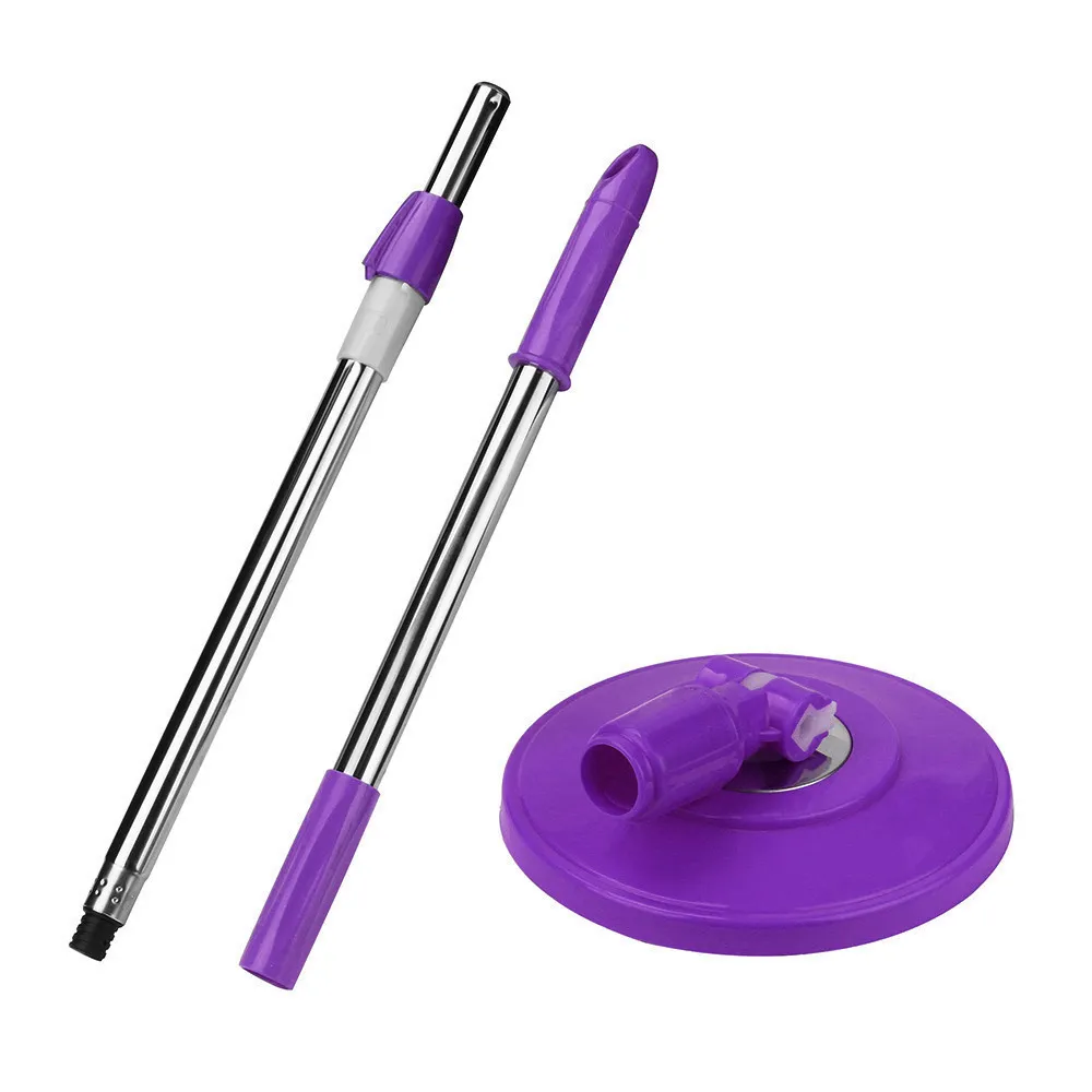 1 шт., сменная ручка для вращающейся швабры для швабры для пола, версия 360 без ножной педали, скребок для домашней чистки пола для домашнего офиса # 15 LJ201188e