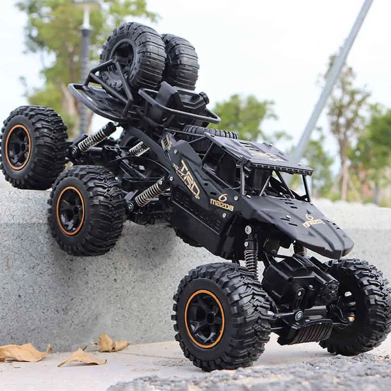 112 38 cm de tamanho grande carro 6wd 24GHz Controle remoto rastreador Drift off Off Road Vehicles de alta velocidade Caminhão elétrico Toys para menino 220949851617