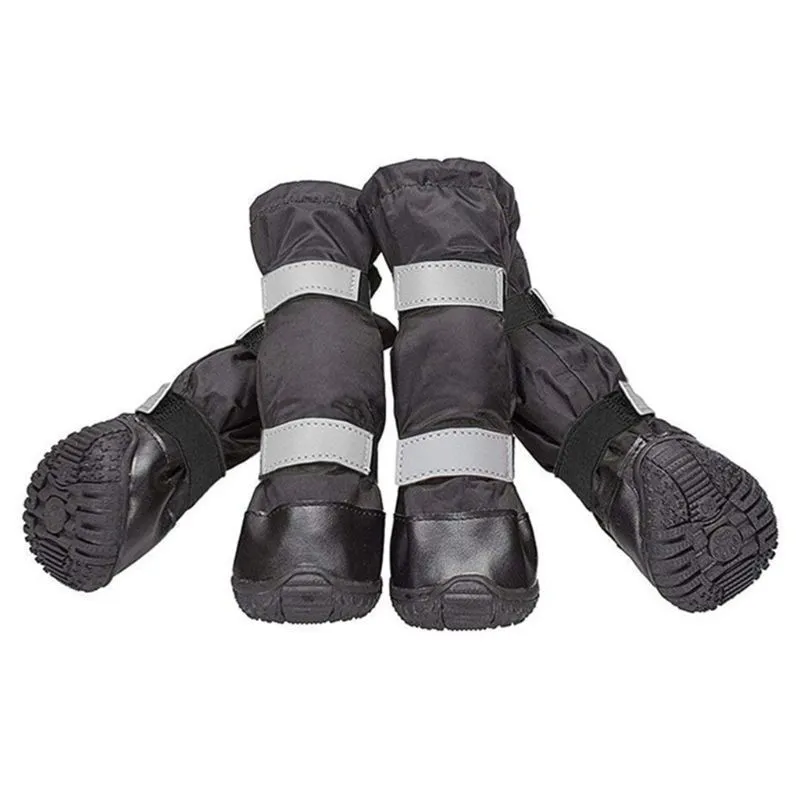 Chaussures de sport antidérapantes pour grands chiens, bottes d'hiver imperméables pour chiens de compagnie pour Pitbull G 201109