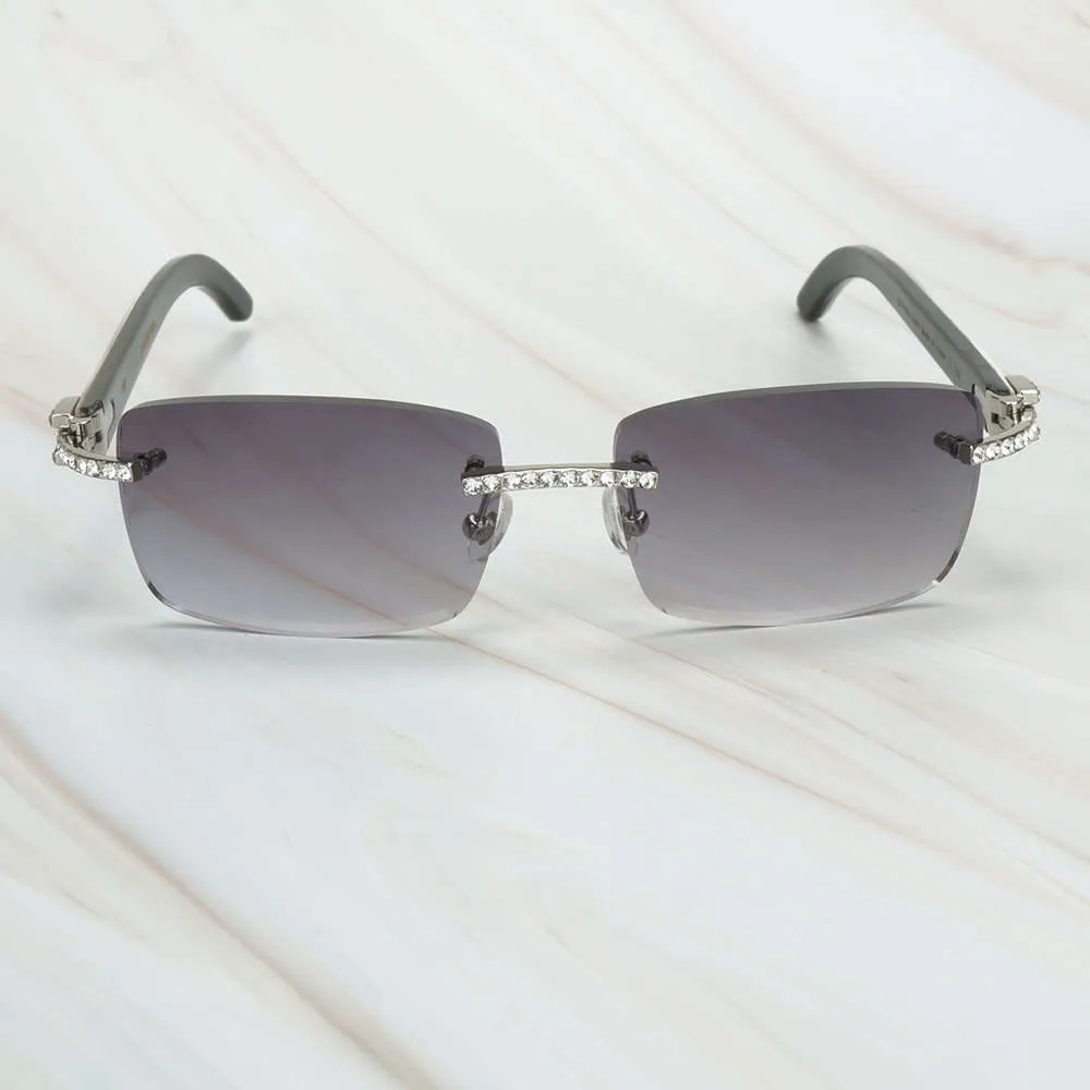 Ienbel luksusowy biały mieszanka czarna bawole rogu mężczyzn damskie okulary przeciwsłoneczne projektant marki Carter Eyewear for Fishing Rave Festival 8462881