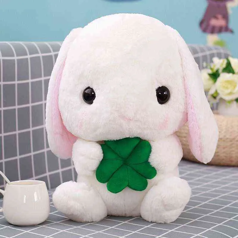 43 cm simpatico coniglio farcito peluche peluche cuscino coniglietto bambino cuscino bambola regali di compleanno bambini bambino accompagnamento giocattolo del sonno 225506005