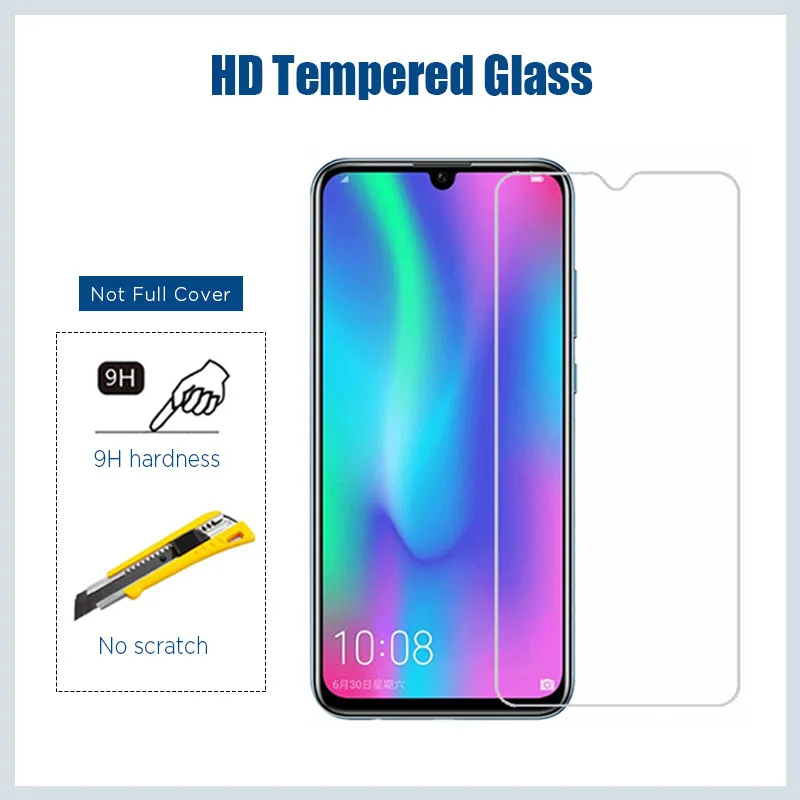 Protecteur d'écran pour Huawei Honor 9X Lite 9A 9c 9s 30s View 30 30 Pro 30 Lite verre trempé dans Note 8 10
