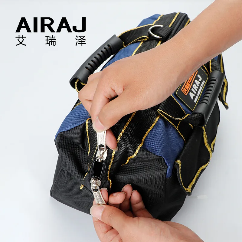 Airaj 13 in Tool Bag 대용량 전기 오프닝 키트 스토리지 백 전기 기사 목공 피터 Y200324