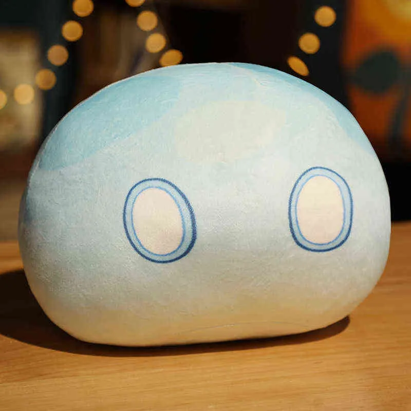 Porte-clés en peluche Genshin Impact Slime, 50 pièces, Cosplay, mignon, poignée de jouets, dessin animé, cadeau d'anniversaire et de noël, Y220224198Q