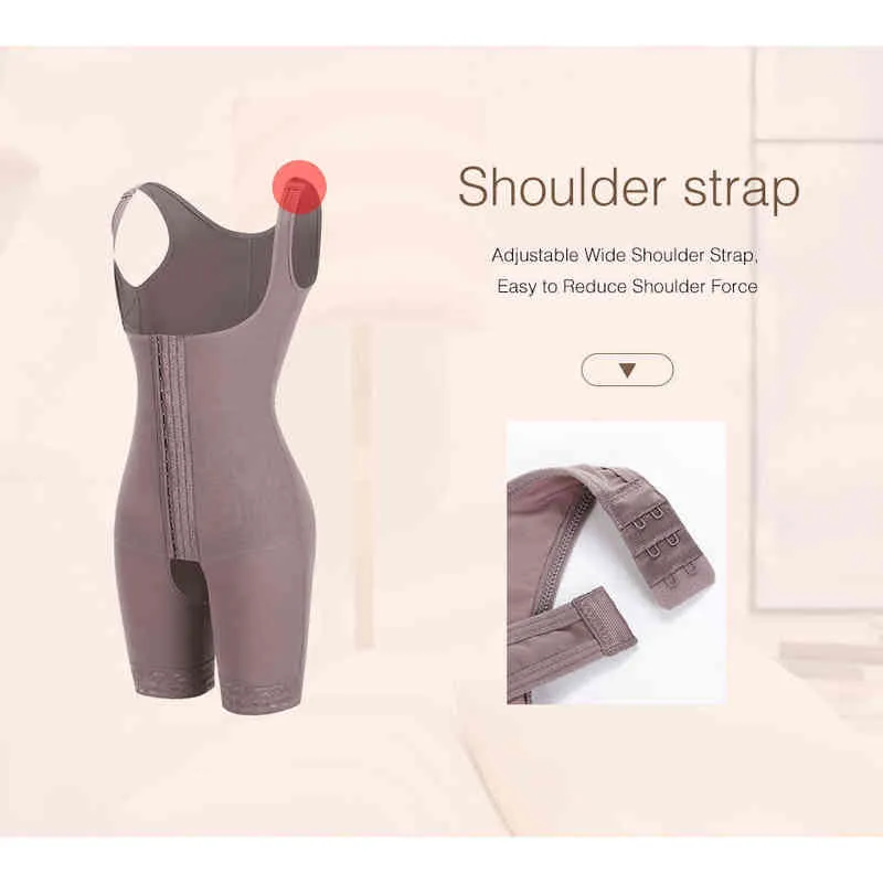 Colombian Reductive Full Body Shaper Waist Trainer Postpartum Corset