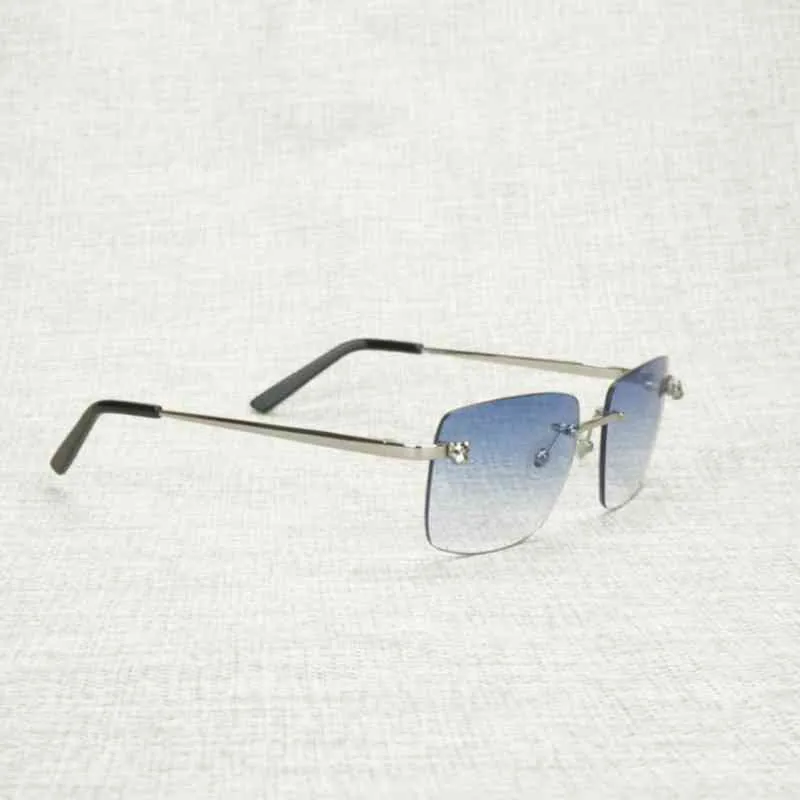 2024 Mencorceau de luxe pour hommes Lunettes de soleil pour femmes vintage Square Square Léopard Men OCULOS Shade Metal Frame Gafas Femmes Bénévrage Accessoires de conduite