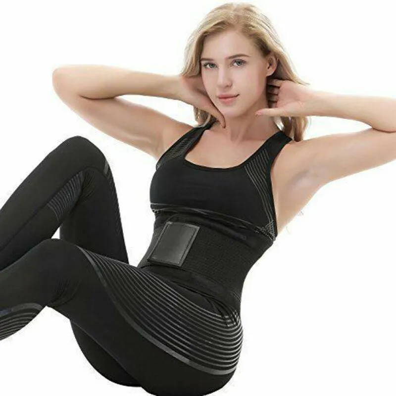 Sport Yoga Shirt Femmes Trainer Trainer Body Shaper Modeling Belt Underbust Strap Gym Running Jogging Burn Fat Body Shaper260h